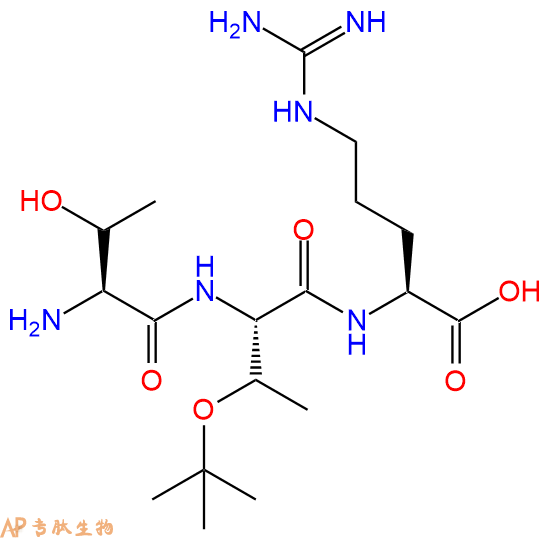 專肽生物產(chǎn)品H2N-Thr-Thr(tBu)-Arg-COOH