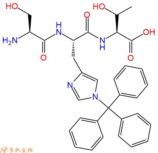 專肽生物產(chǎn)品H2N-Ser-His(Trt)-Thr-COOH