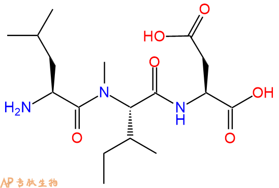 專肽生物產(chǎn)品H2N-Leu-(NMe)Ile-Asp-COOH