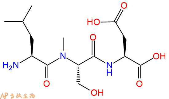 專肽生物產(chǎn)品H2N-Leu-(NMe)Ser-Asp-COOH