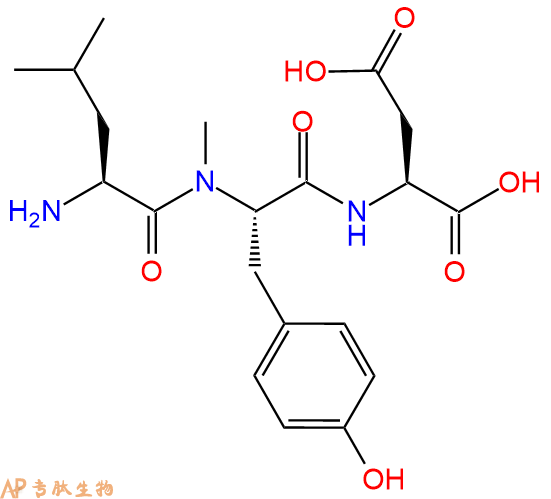專肽生物產(chǎn)品H2N-Leu-(NMe)Tyr-Asp-COOH