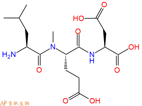 專肽生物產(chǎn)品H2N-Leu-(NMe)Glu-Asp-COOH