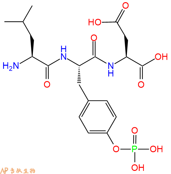 專肽生物產(chǎn)品H2N-Leu-Tyr(PO3H2)-Asp-COOH