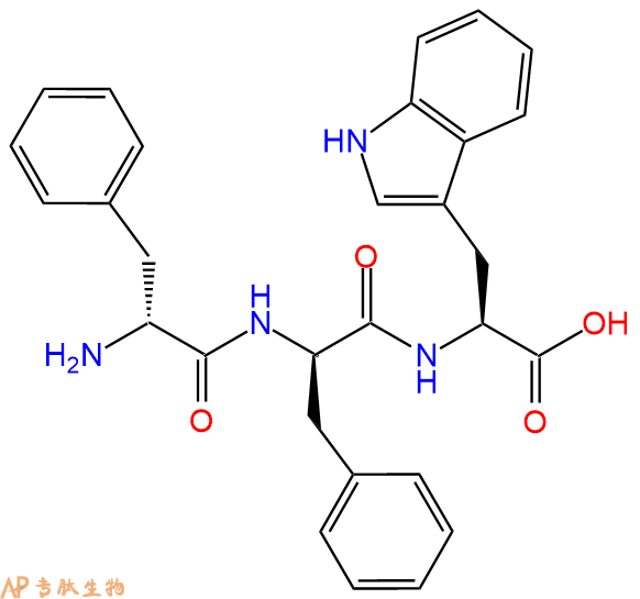 專肽生物產(chǎn)品H2N-DPhe-DPhe-Trp-COOH
