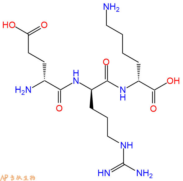 專肽生物產(chǎn)品H2N-DGlu-DArg-DLys-COOH