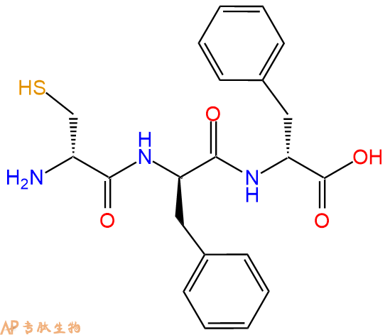 專肽生物產品H2N-DCys-DPhe-DPhe-COOH
