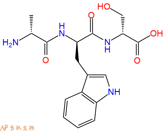 專肽生物產(chǎn)品H2N-DAla-DTrp-DSer-COOH