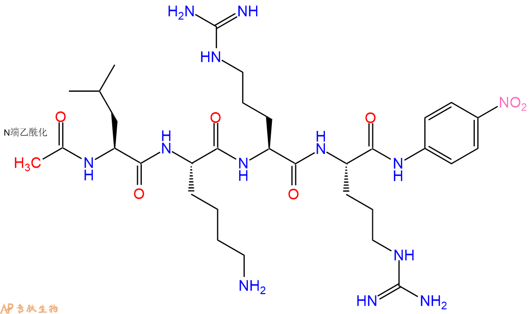 專肽生物產(chǎn)品Ac-Leu-Lys-Arg-Arg-pNA