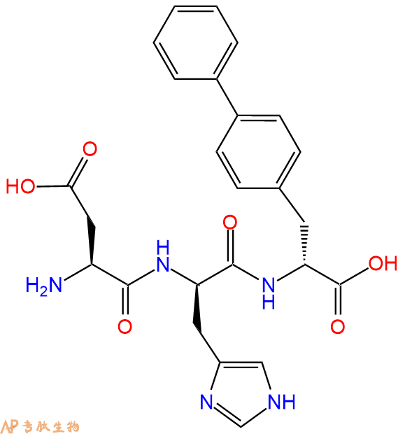 專肽生物產(chǎn)品H2N-Asp-DHis-DBip-COOH