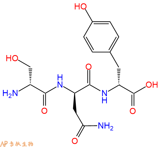 專肽生物產品H2N-DSer-DAsn-DTyr-COOH