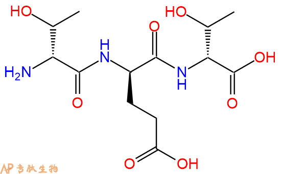 專肽生物產(chǎn)品H2N-DThr-DGlu-DThr-COOH