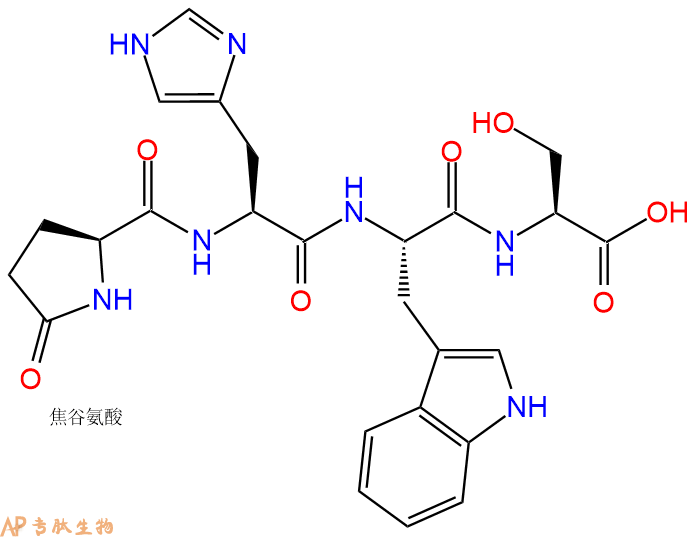 專肽生物產(chǎn)品黃體生成素釋放激素LHRH (1-4) (free acid)77124-58-4