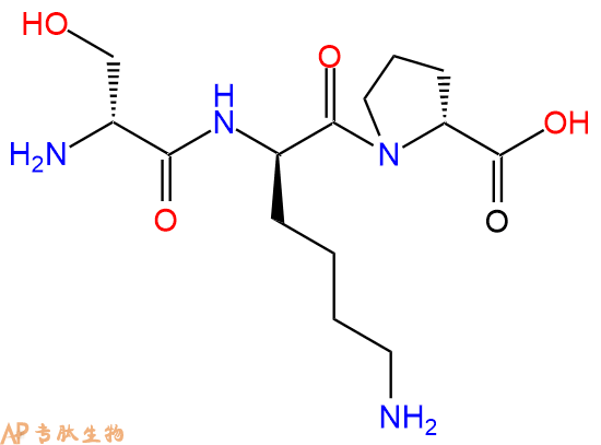 專肽生物產(chǎn)品H2N-DSer-DLys-DPro-COOH