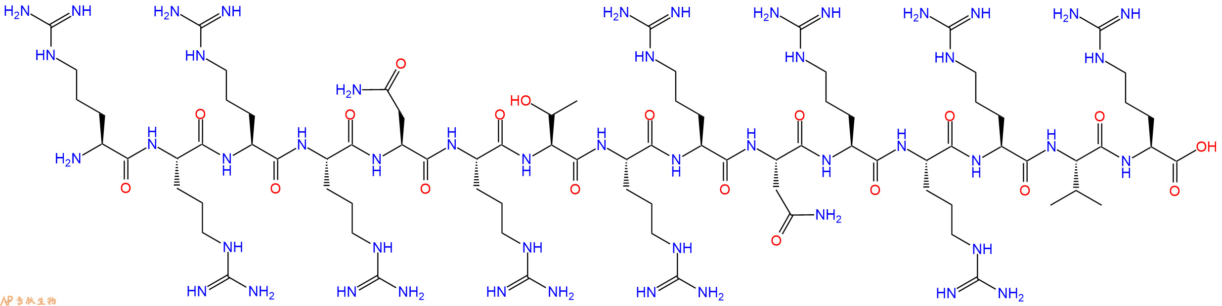 專肽生物產(chǎn)品細(xì)胞穿膜肽FHV Coat-(35-49)