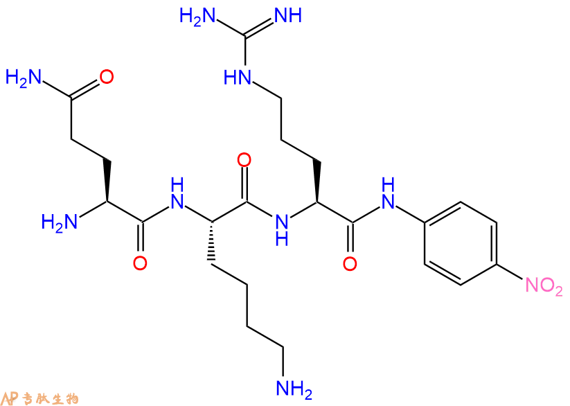 專肽生物產(chǎn)品H2N-Gln-Lys-Arg-pNA