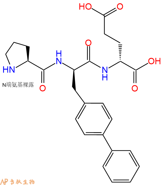 專肽生物產品H2N-Pro-DBip-DGlu-OH