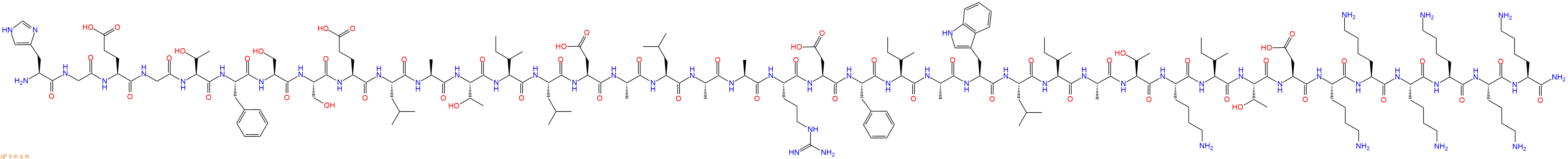 專肽生物產(chǎn)品胰高血糖素樣多肽-1Glepaglutide914009-86-2