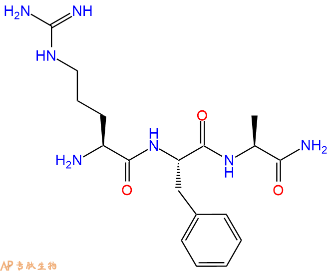 專肽生物產(chǎn)品H2N-Arg-Phe-Ala-NH2