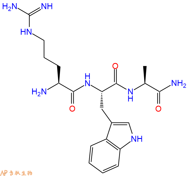 專肽生物產(chǎn)品H2N-Arg-Trp-Ala-NH2