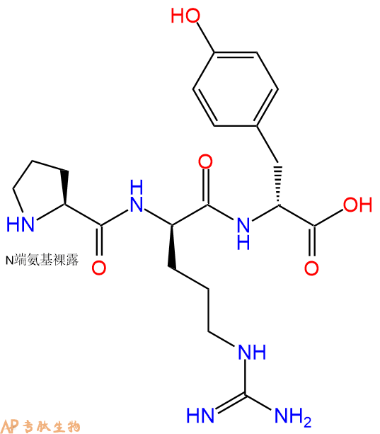 專肽生物產(chǎn)品H2N-Pro-DArg-DTyr-OH