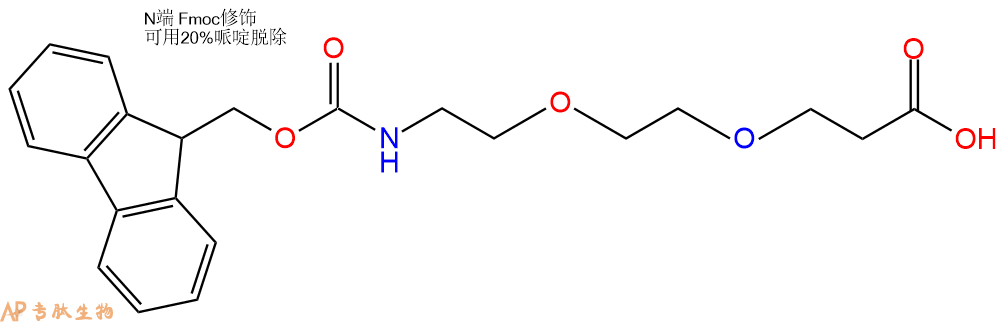 專肽生物產(chǎn)品Fmoc-PEG2-CH2CH2COOH