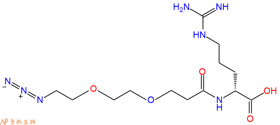 專肽生物產(chǎn)品Azido-PEG2-CH2CH2CO-DArg