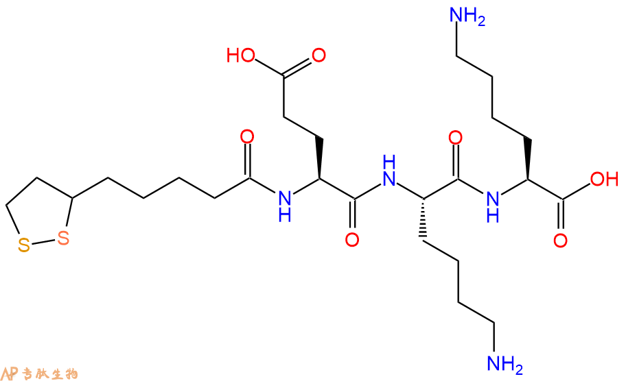 專肽生物產(chǎn)品Lipoicacid-Glu-Lys-Lys-OH