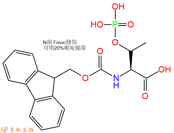 專(zhuān)肽生物產(chǎn)品Fmoc-Thr(PO3H2)-OH