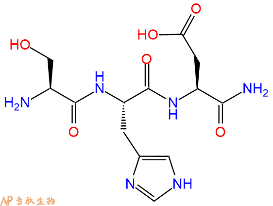 專肽生物產(chǎn)品H2N-Ser-His-Asp-NH2