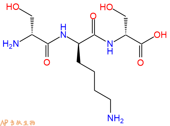 專肽生物產(chǎn)品H2N-DSer-DLys-DSer-OH