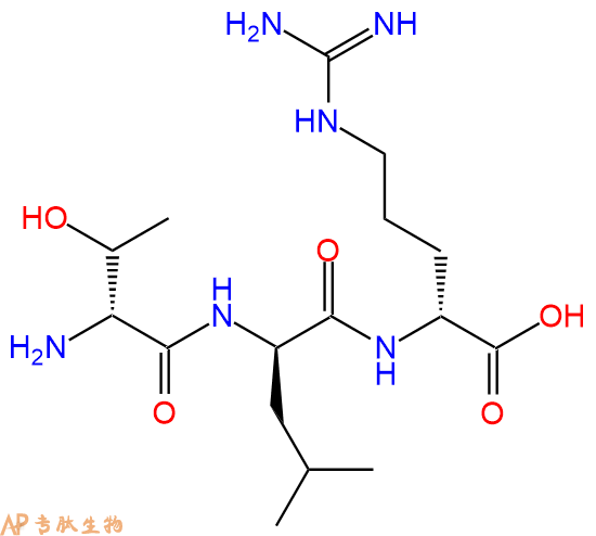 專肽生物產(chǎn)品H2N-DThr-DLeu-DArg-OH