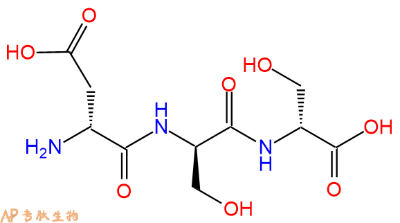 專肽生物產(chǎn)品H2N-DAsp-DSer-DSer-OH