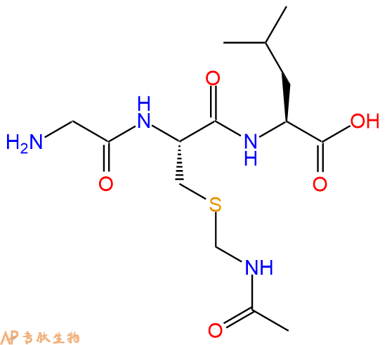 專肽生物產(chǎn)品H2N-Gly-Cys(Acm)-Leu-OH