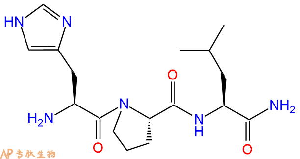 專肽生物產(chǎn)品H2N-His-Pro-Leu-NH2