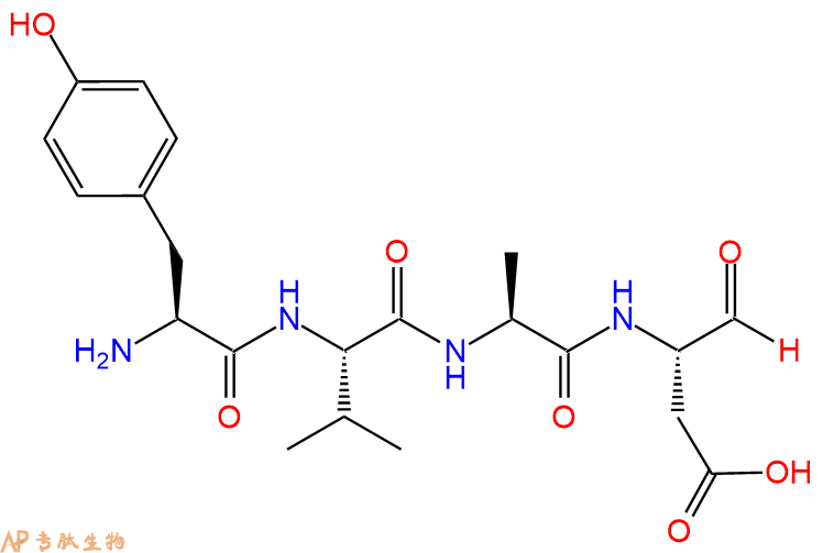 專肽生物產(chǎn)品H2N-Tyr-Val-Ala-Asp-CHO