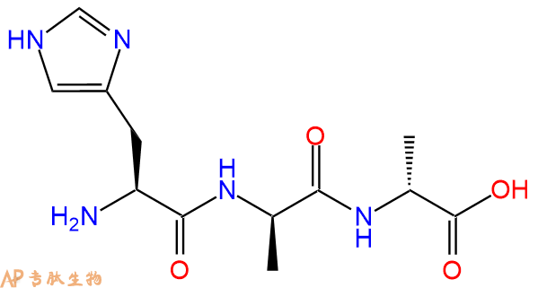 專肽生物產(chǎn)品H2N-His-DAla-DAla-OH