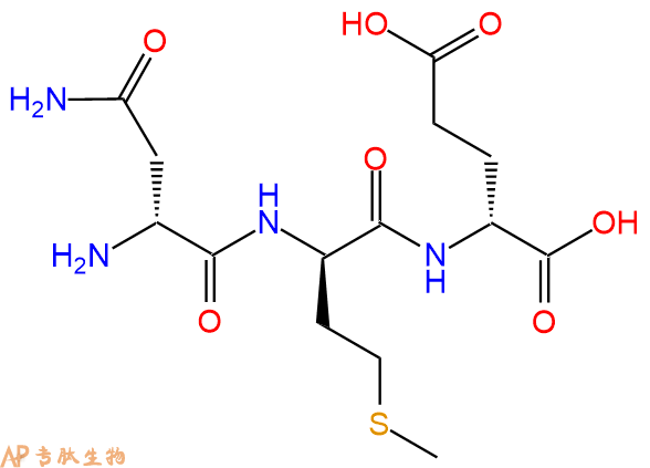專肽生物產(chǎn)品H2N-DAsn-DMet-DGlu-OH