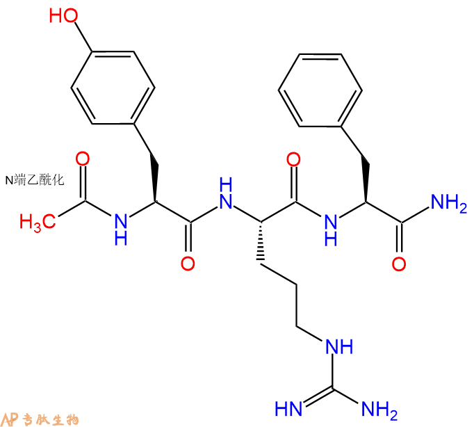 專肽生物產(chǎn)品Ac-Tyr-Arg-Phe-NH2