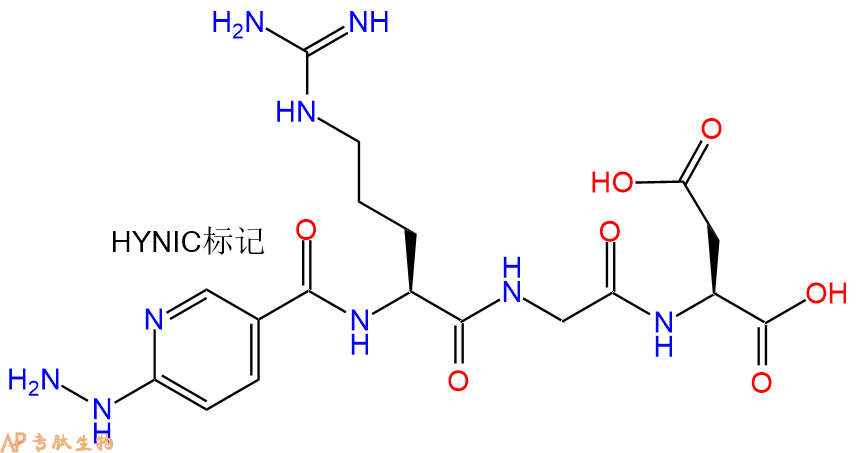 專肽生物產品HYNIC-Arg-Gly-Asp-OH