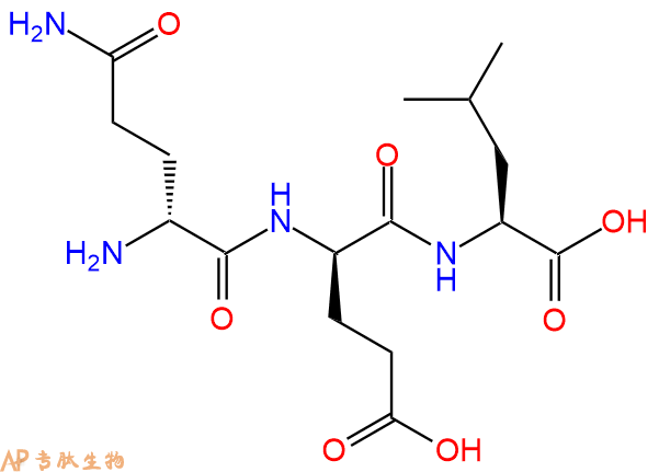 專(zhuān)肽生物產(chǎn)品H2N-DGln-DGlu-Leu-OH