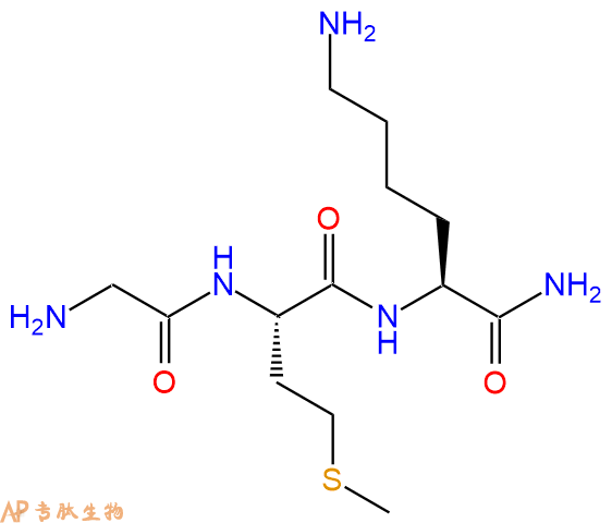專肽生物產(chǎn)品H2N-Gly-Met-Lys-NH2