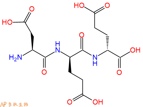 專(zhuān)肽生物產(chǎn)品H2N-Asp-DGlu-DGlu-OH