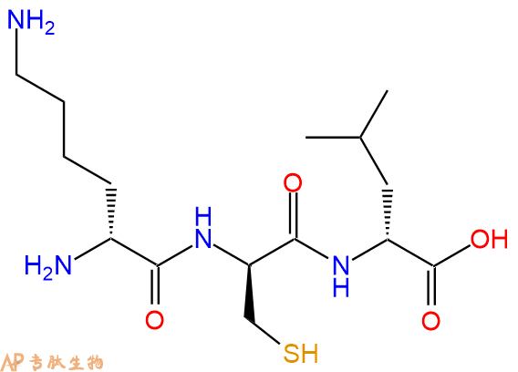 專肽生物產品H2N-DLys-DCys-DLeu-OH