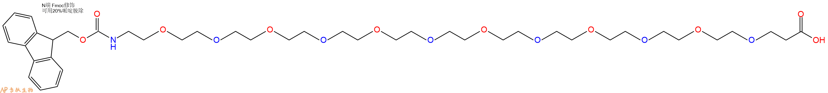 專肽生物產(chǎn)品Fmoc-PEG12-CH2CH2COOH