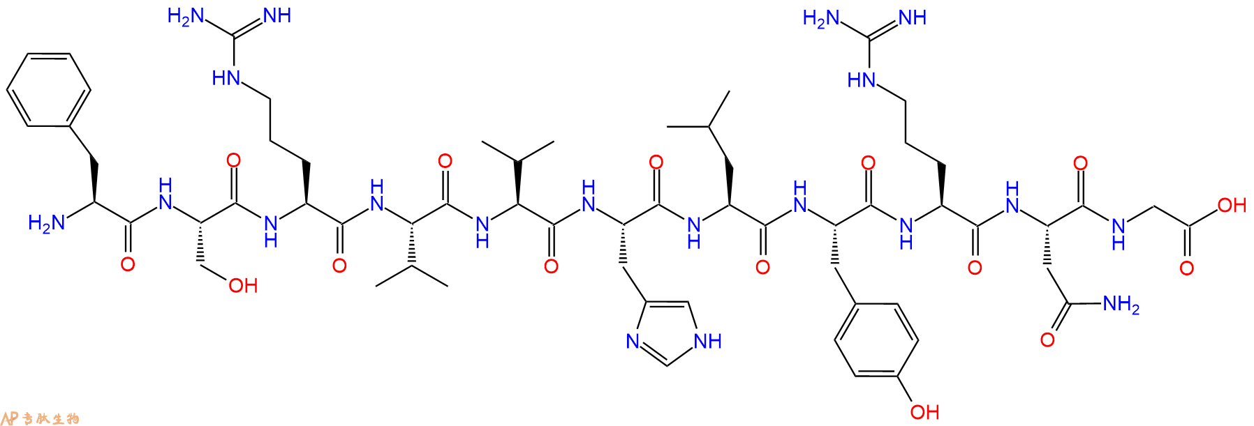 專(zhuān)肽生物產(chǎn)品髓鞘少突膠質(zhì)細(xì)胞糖蛋白：Myelin Oligodendrocyte GlycoproteinMOG (44-54), mouse, human, rat