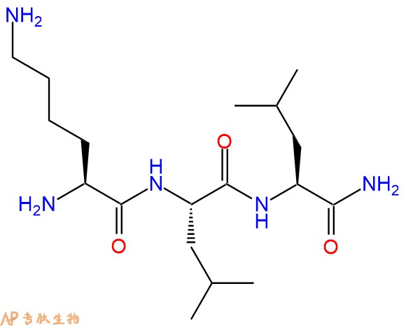 專肽生物產(chǎn)品H2N-Lys-Leu-Leu-CONH2