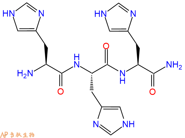 專肽生物產(chǎn)品H2N-His-His-His-CONH2