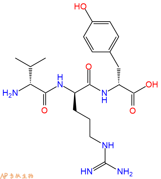專肽生物產(chǎn)品H2N-DVal-DArg-DTyr-OH