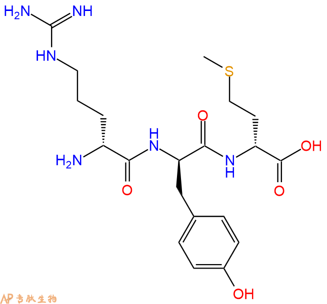 專肽生物產(chǎn)品H2N-DArg-DTyr-DMet-OH