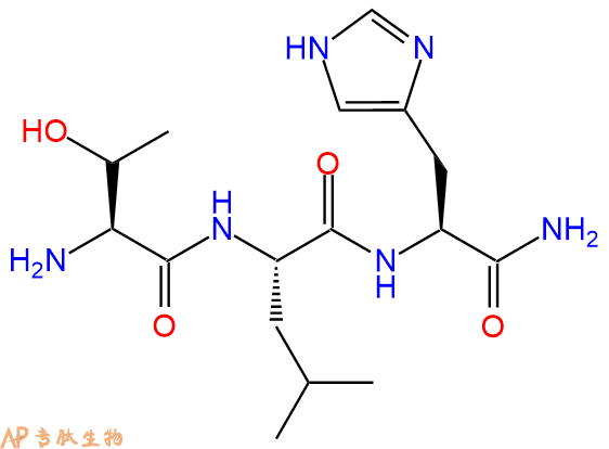 專肽生物產(chǎn)品H2N-Thr-Leu-His-CONH2
